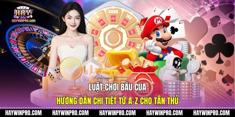 luật chơi bầu cua