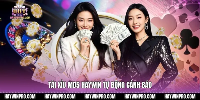 Tài Xỉu MD5 HAYWIN tự động cảnh báo