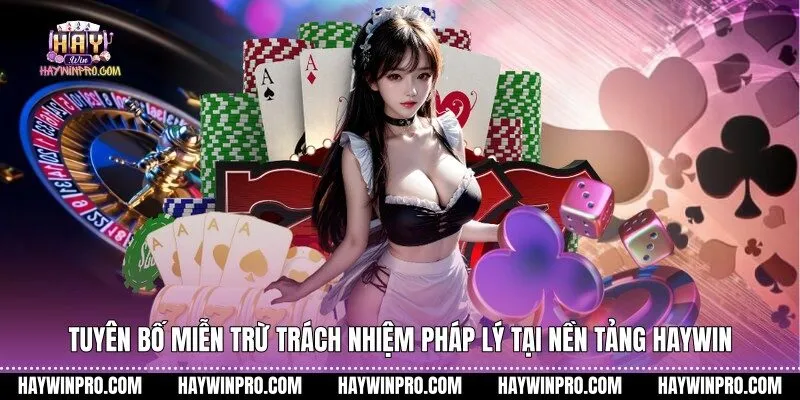 Tuyên bố miễn trừ trách nhiệm pháp lý tại nền tảng Haywin
